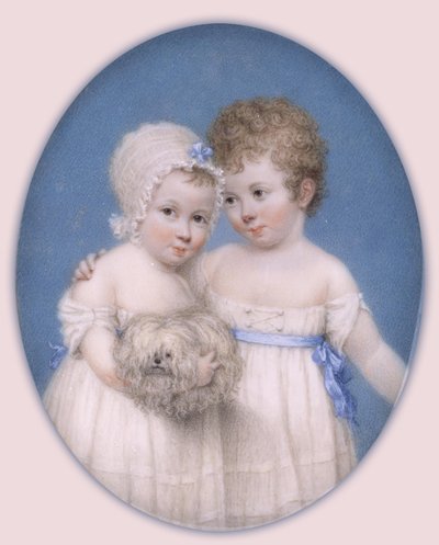Elizabeth Mary and Augustus William Hillary by J. T. Mitchell